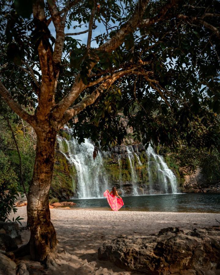 Pousada Cachoeira Poco Encantado Alto Paraíso de Goiás Bagian luar foto