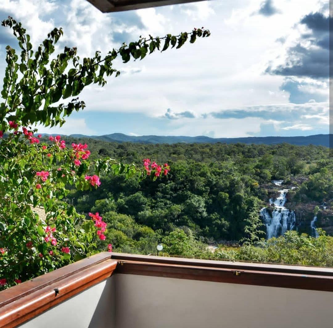 Pousada Cachoeira Poco Encantado Alto Paraíso de Goiás Bagian luar foto