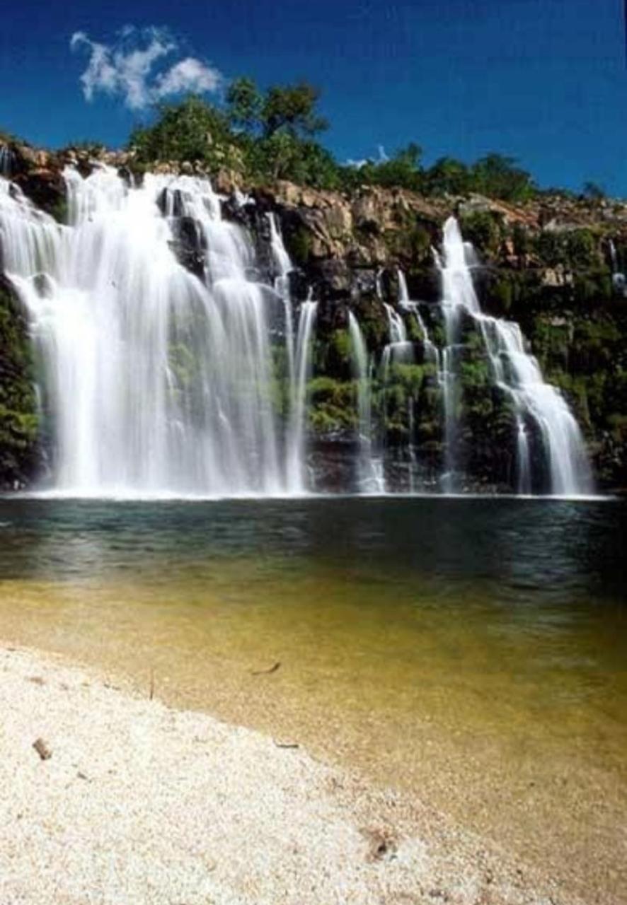 Pousada Cachoeira Poco Encantado Alto Paraíso de Goiás Bagian luar foto